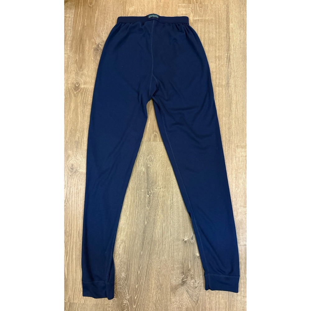 Patagonia Capilene Midweight Base Layer Pants Womens L Blue Stretch